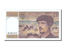 20 Francs, type Debussy