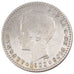 Spagna, Alfonso XIII, 50 Centimos, 1900, BB, Argento, KM:705