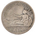 SPAIN, Peseta, 1869, KM #652, VF(20-25), Silver, 4.76