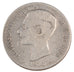 SPAIN, Peseta, 1876, KM #672, VF(20-25), Silver, 4.82