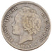 SPAIN, Peseta, 1893, KM #702, VF(30-35), Silver, 4.88