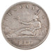 SPAIN, 2 Pesetas, 1870, KM #654, AU(50-53), Silver, 27, 9.90