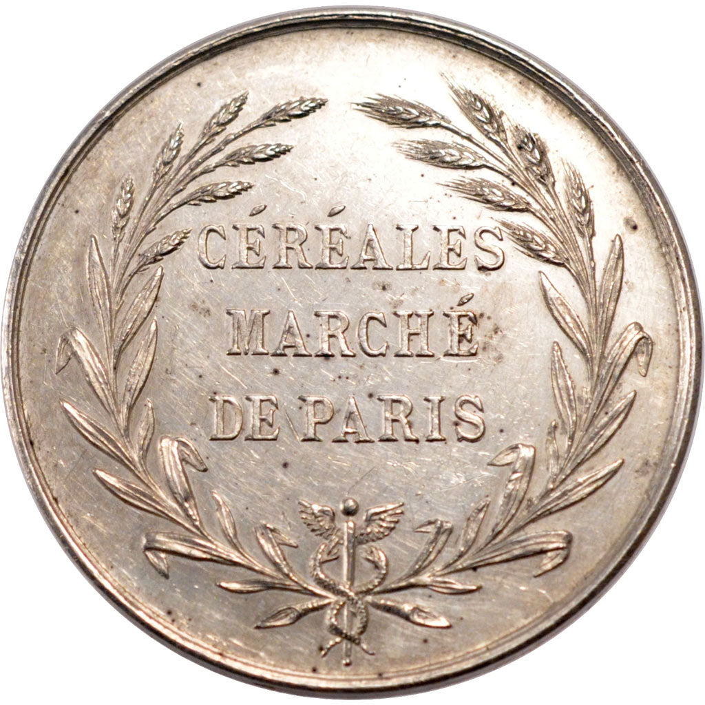 France, Trades, Token, 1873, AU(55-58), Silver, 15.98