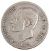 SPAIN, 2 Pesetas, 1879, KM #678.1, EF(40-45), Silver, 27, 9.91