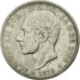Moneta, Spagna, Alfonso XII, 2 Pesetas, 1879, BB, Argento, KM:678.1