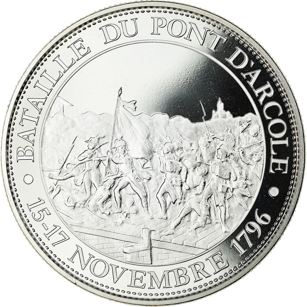 France, Medal, Napoléon Bonaparte, Bataille d'Arcole (1796), History