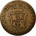 Coin, Spain, CATALONIA, Ferdinand VII, 3 Quartos, 1810, VF(30-35), Copper