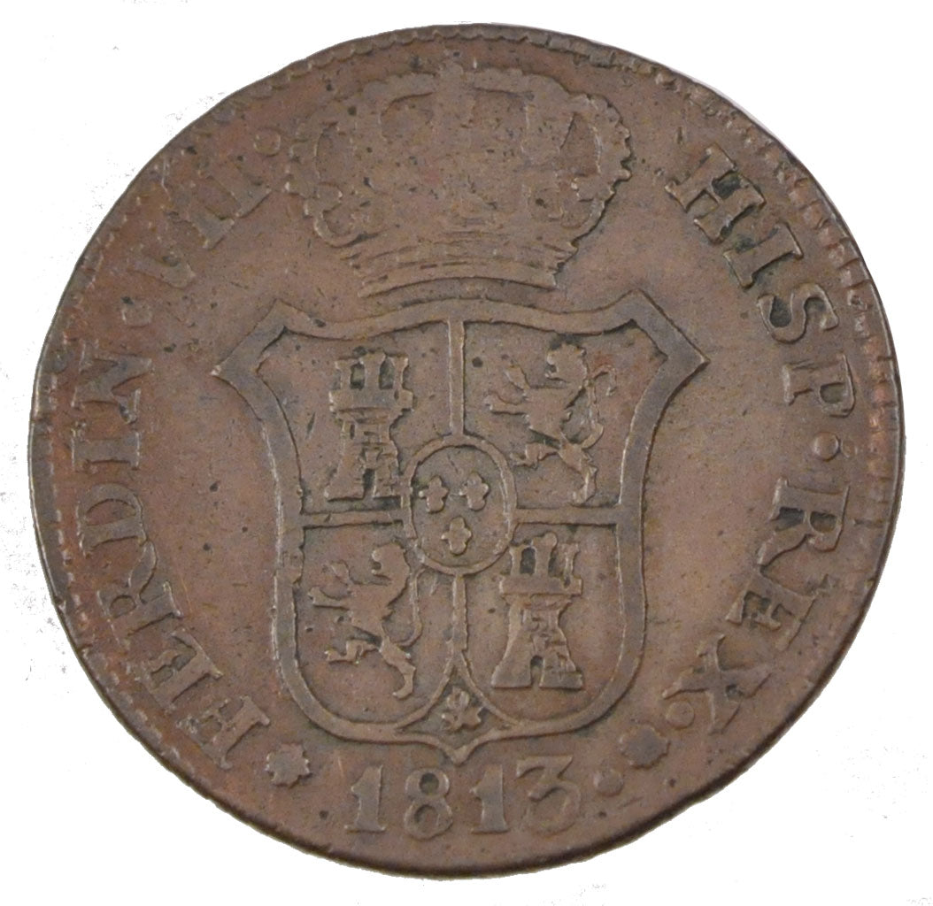 Espagne, Ferdinand VII, 3 Quartos