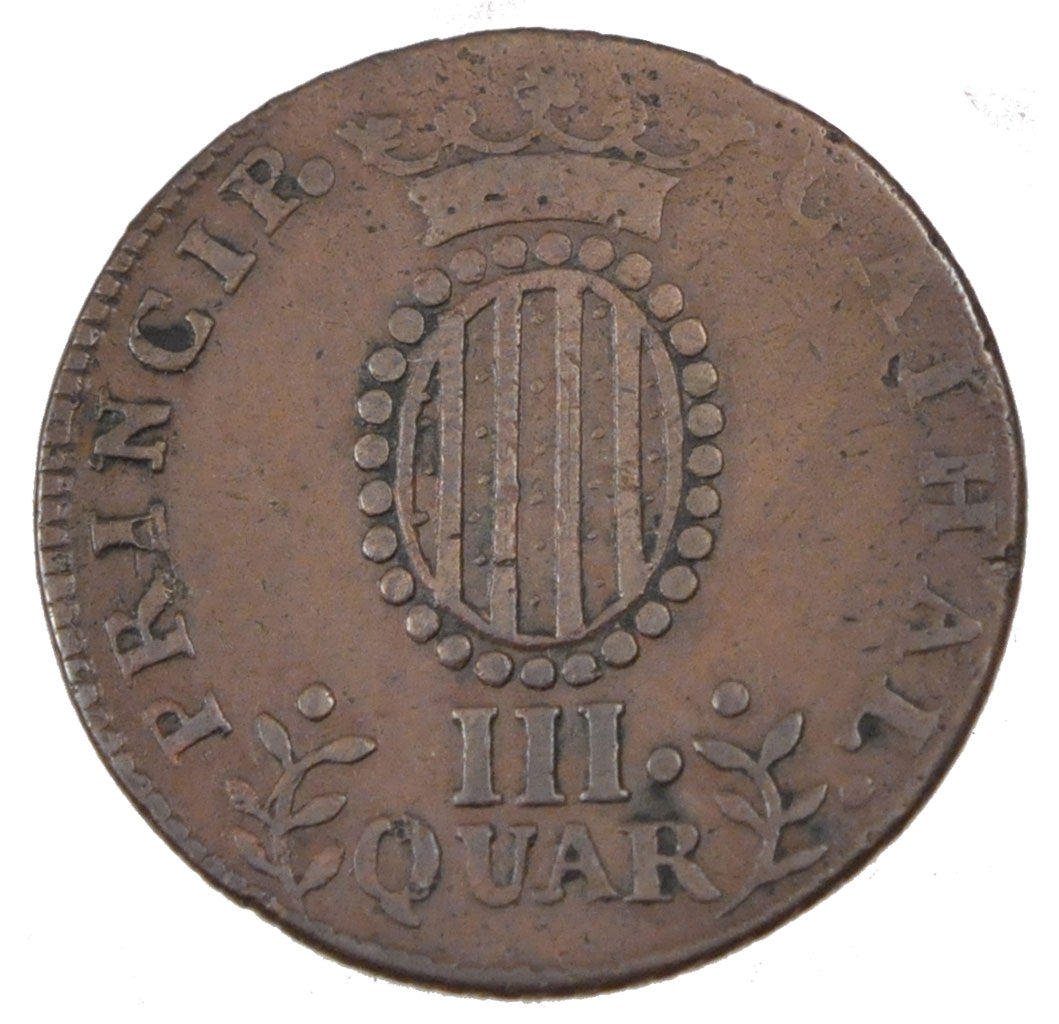 Espagne, Ferdinand VII, 3 Quartos