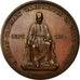 France, Token, Agriculture and Horticulture, 1856, MS(60-62), Copper