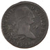 SPAIN, 4 Maravedis, 1804, Segovia, KM #427, EF(40-45), Copper, 5.95