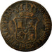 Monnaie, Espagne, BARCELONA, Ferdinand (Fernando) VII, 3 Quartos, 1823, TB