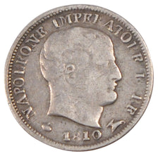 Italy, 5 Soldi, 1810, Milan, KM #c.5.1, VF(30-35), Silver, 1.18
