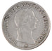 STATI ITALIANI, LOMBARDY-VENETIA, 1/4 Lira, 1823, Milan, MB+, Argento, KM:4.2