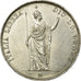 Coin, ITALIAN STATES, LOMBARDY-VENETIA, 5 Lire, 1848, Milan, AU(55-58), Silver