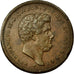 Coin, ITALIAN STATES, NAPLES, Ferdinando II, 2 Tornesi, 1852, AU(55-58), Copper
