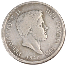 Italy, 120 Grana, 1840, KM #c.153b, VF(20-25), Silver, 27.25