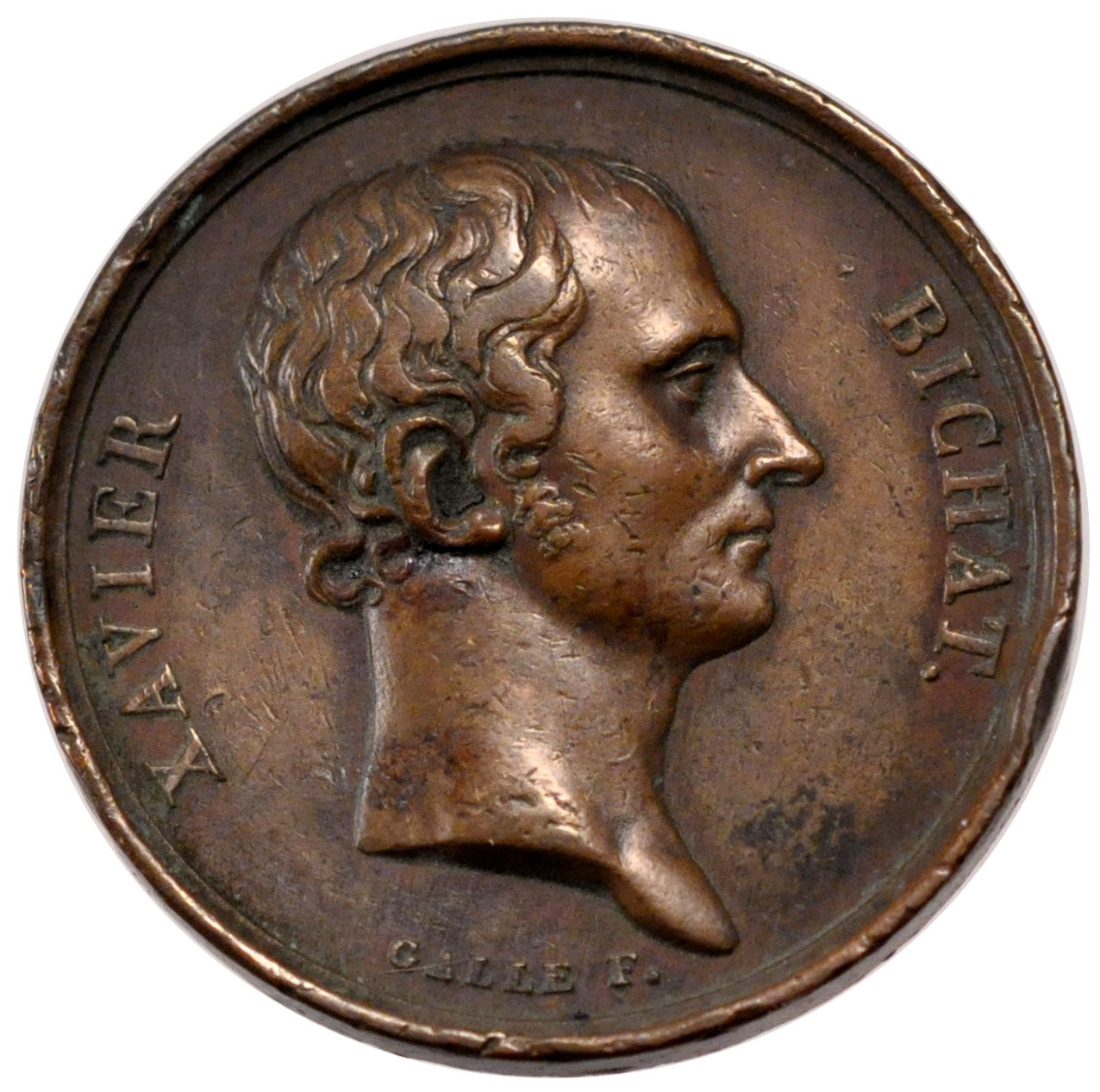 France, Medicine, Token, 1807, EF(40-45), Bronze, 10.85