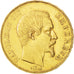 FRANCE, Napoléon III, 50 Francs, 1856, Paris, KM #785.1, EF(40-45), Gold, Gadour
