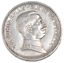 ITALY, 2 Lire, 1916, Rome, KM #55, EF(40-45), Silver, 27, 9.96