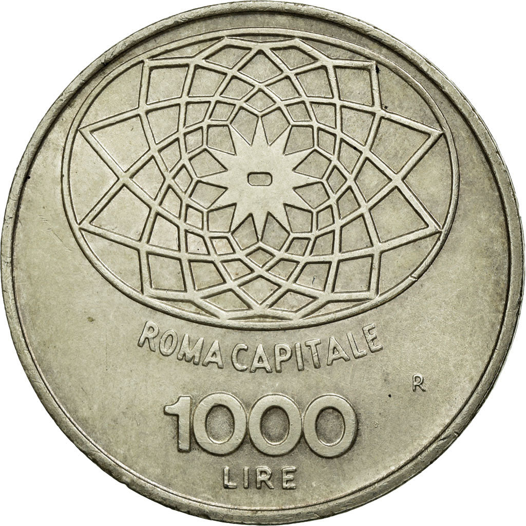 Coin, Italy, 1000 Lire, 1970, Rome, MS(60-62), Silver, KM:101