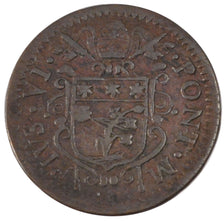 ITALIAN STATES, Quattrino, 1778, KM #268, EF(40-45), Copper, 2.56