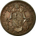 Moneda, Estados italianos, PAPAL STATES, Pius IX, Mezzo (1/2) Baiocco, 1849