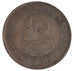 ITALIAN STATES, 2 Soldi, 10 Centesimi, 1866, Roma, KM #1373, EF(40-45), Copper,.