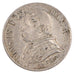 ITALIAN STATES, 5 Soldi, 25 Centesimi, 1867, Roma, KM #1375, AU(55-58), Silver,.