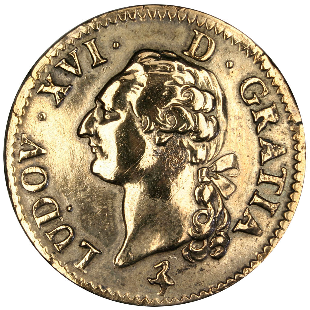 FRANCE, Sol, 1791, Paris, EF(40-45), Bronze, Gadoury #350, 11.86