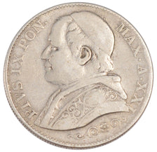 Vatican, Pie IX, 2 Lire