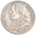 ITALIAN STATES, 2 Lire, 1867, Roma, KM #1379.2, EF(40-45), Silver, 9.90