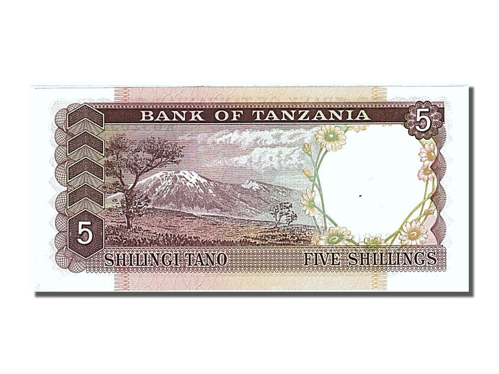 Tanzania, 5 Shillings, 1966, KM #1a, UNC(65-70), K 692098