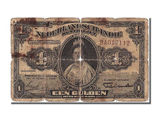 Netherlands Indies, 1 Gulden, 1919, KM #100a, 1919-09-27, VG(8-10), BA017112