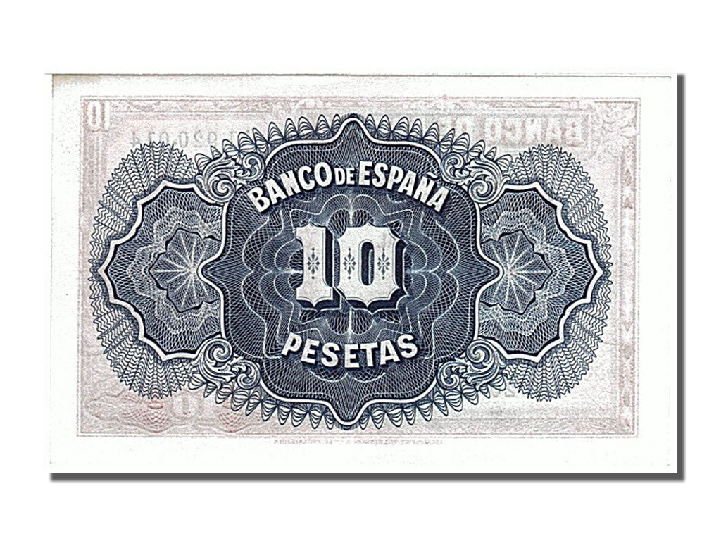 Geldschein, Spanien, 10 Pesetas, 1935, UNZ