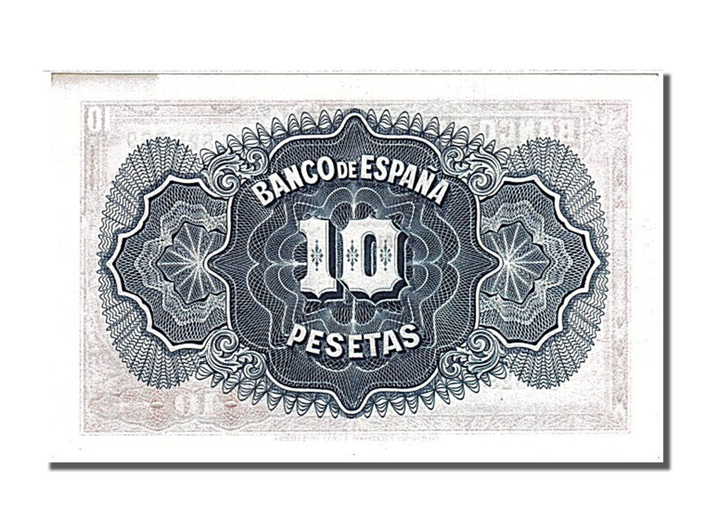 Geldschein, Spanien, 10 Pesetas, 1935, UNZ