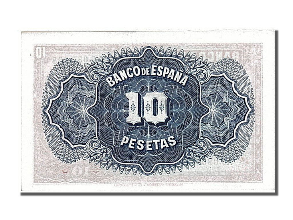 Geldschein, Spanien, 10 Pesetas, 1935, UNZ