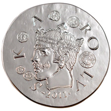 France, 10 Euro, 2011, MS(65-70), Silver, 22.20
