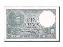 Banconote, Francia, 10 Francs, 10 F 1916-1942 ''Minerve'', 1939, 1939-07-06