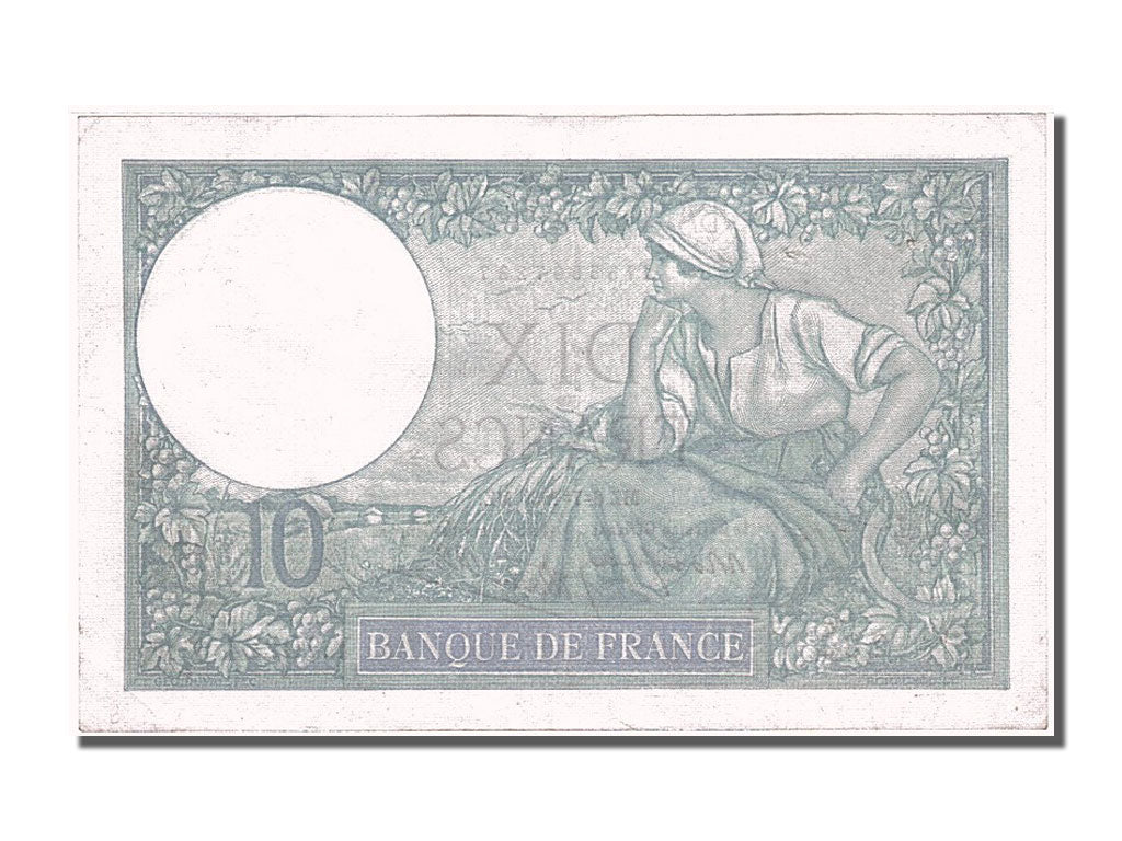 Banconote, Francia, 10 Francs, 10 F 1916-1942 ''Minerve'', 1939, 1939-07-06