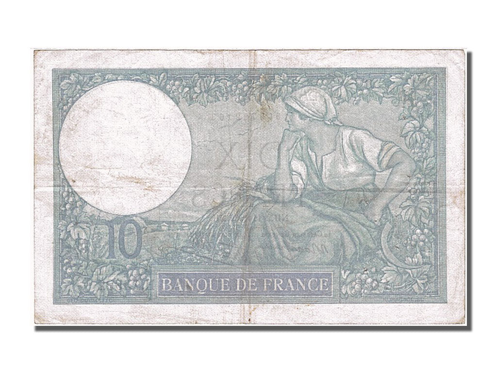 France, 10 Francs, 10 F 1916-1942 ''Minerve'', 1939, KM #84, 1939-11-02,...
