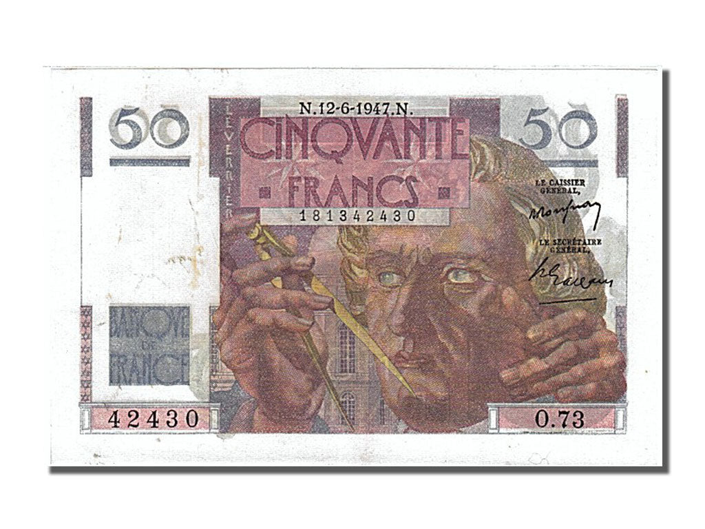 50 Francs, type Le Verrier