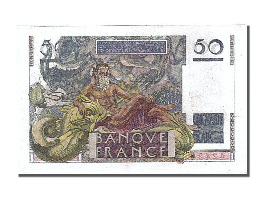50 Francs, type Le Verrier