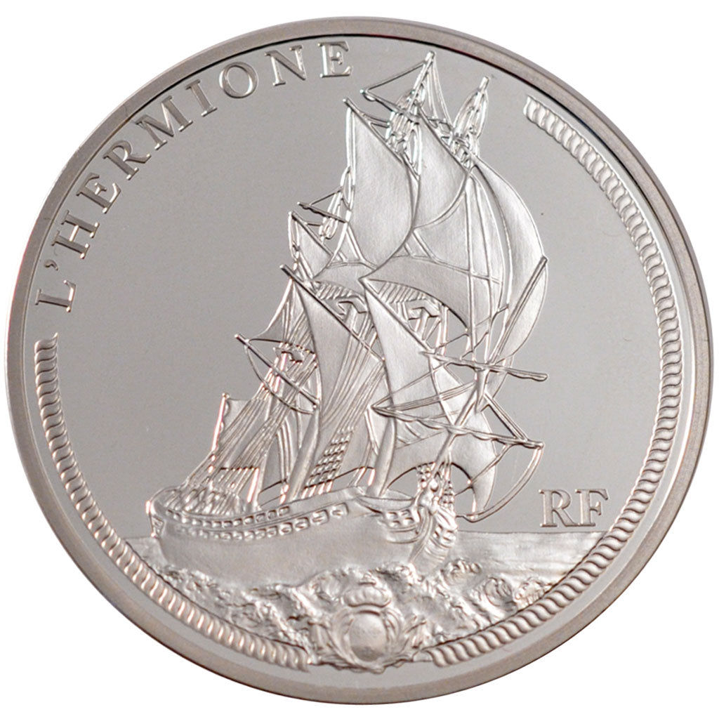 France, 10 Euro Hermione, 2012, MS(65-70), Silver, 22.20