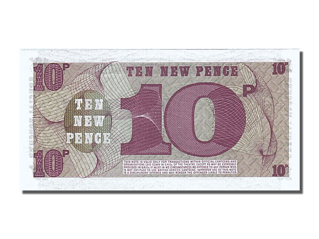 Banknote, Great Britain, 10 New Pence, 1972, UNC(65-70)