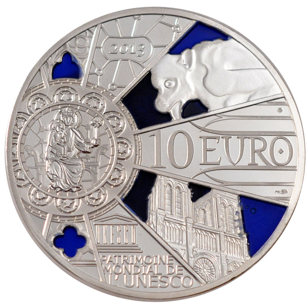 France, 10 Euro, 2013, MS(65-70), Silver, 21.00