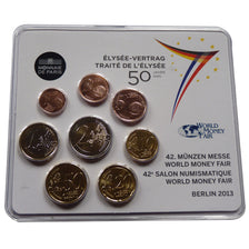 FRANCE, 1 Cent to 2 Euro, 2013, MS(65-70), 0.00