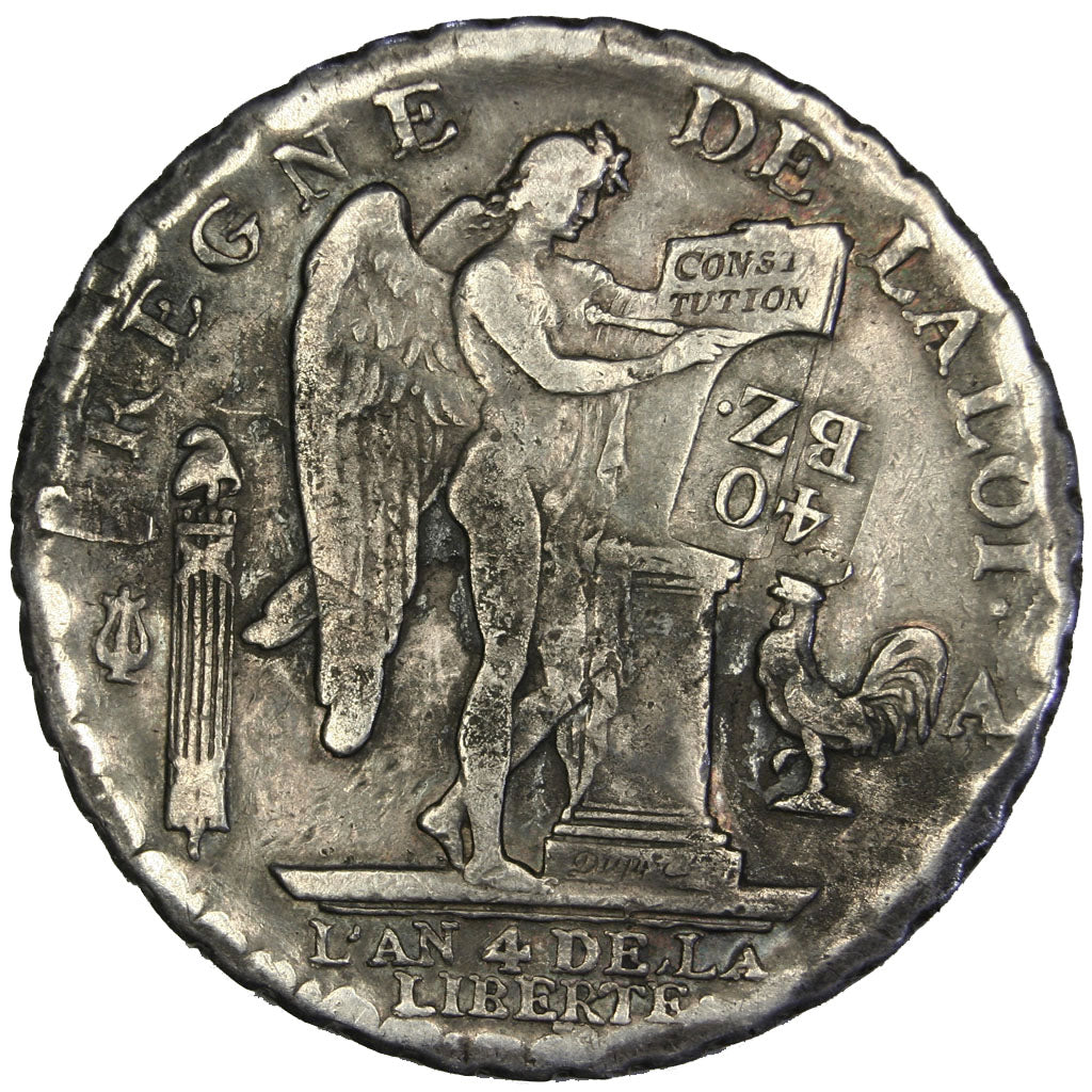 Switzerland, 40 Batzen, 1816, Bern, KM #182, EF(40-45), Silver, 29.00