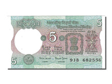 India, 5 Rupees, 1975, KM #80s, UNC(63), 9 JB 682556
