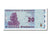Billete, 20 Dollars, 2009, Zimbabue, 2009-02-02, UNC